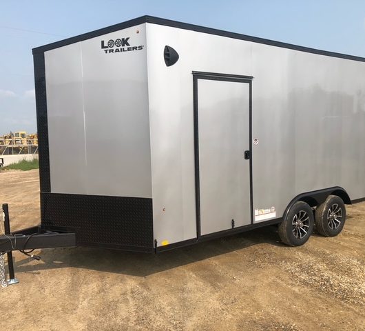 New 8.5×16′ Enclosed Cargo Trailer, 7000# GVWR, Straight axles +