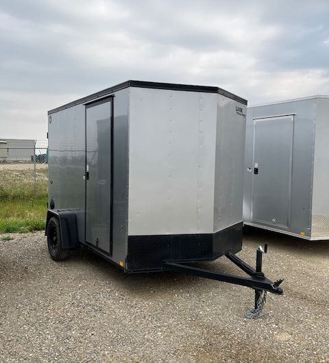New 6×10′ Cargo Trailer, Ramp, +6″
