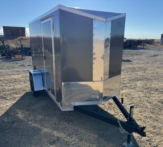 New 5×10′ Cargo Trailer w/Ramp Door